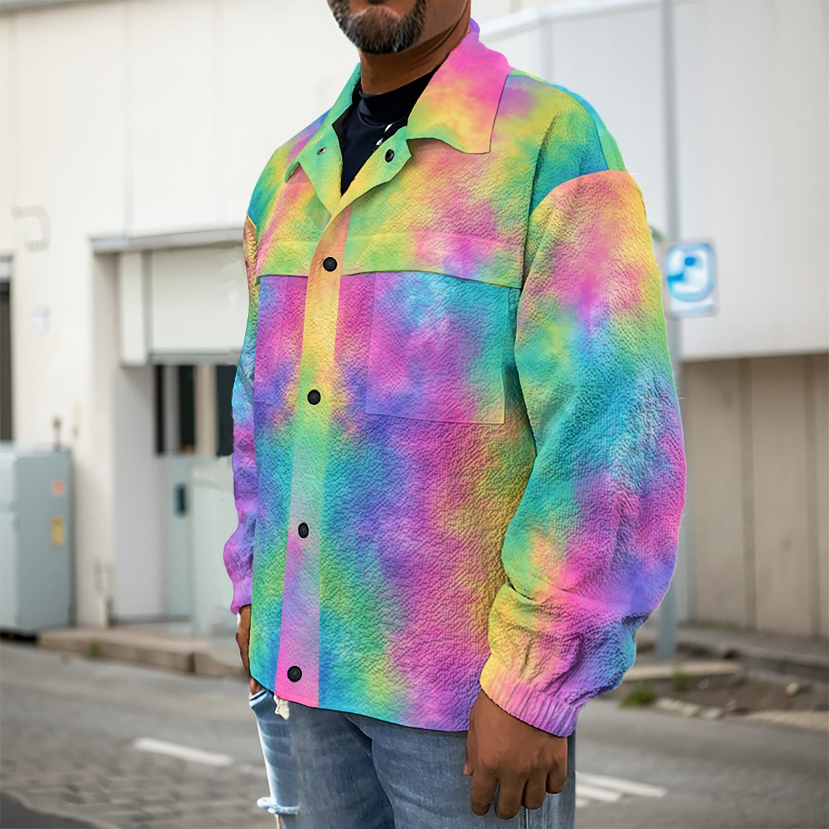 Men’s Casual Lapel Jacket - view 2