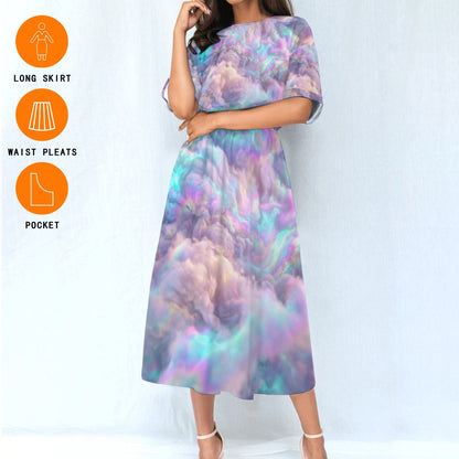 Women's Elastic Waist Dress