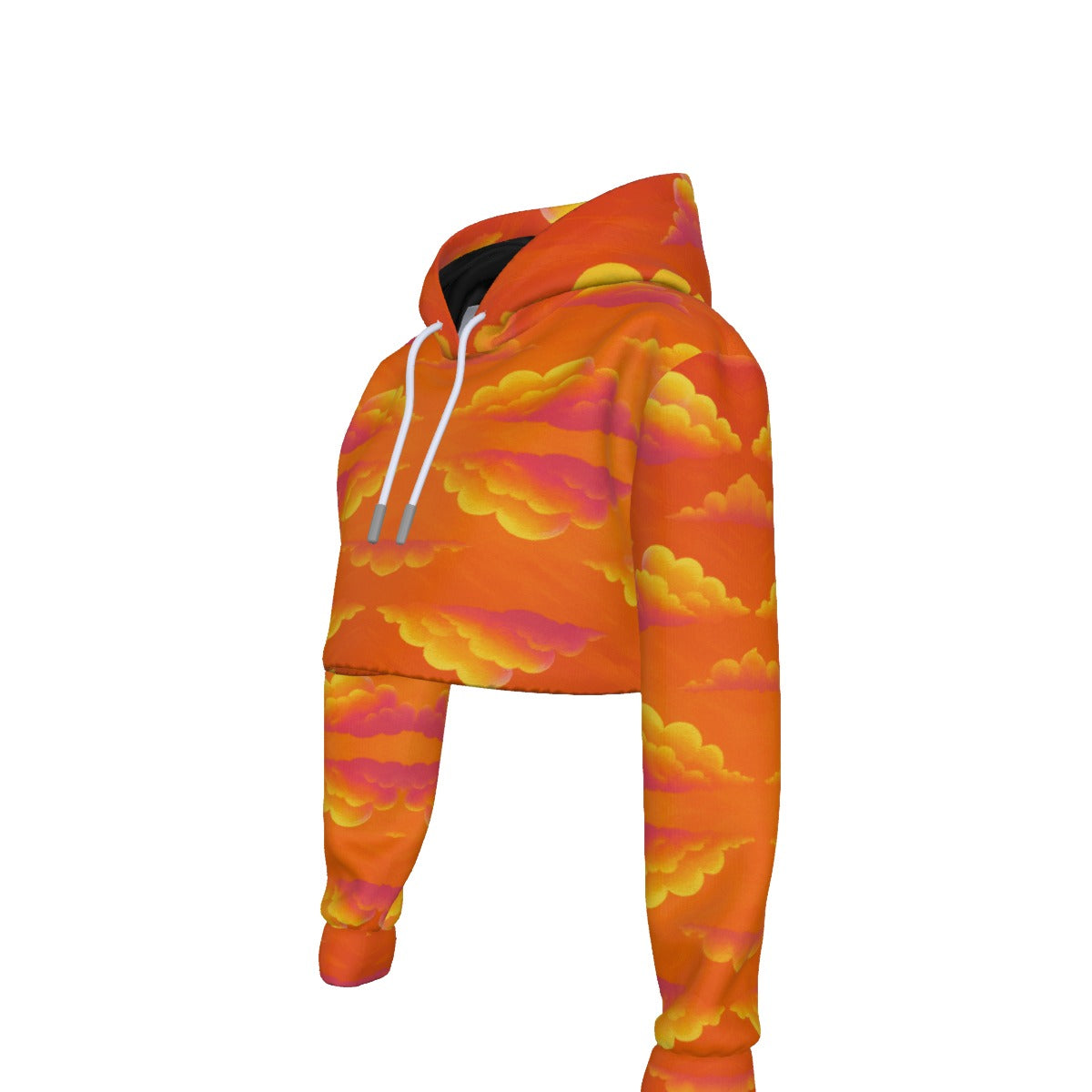 Women's Crop Top Hoodie