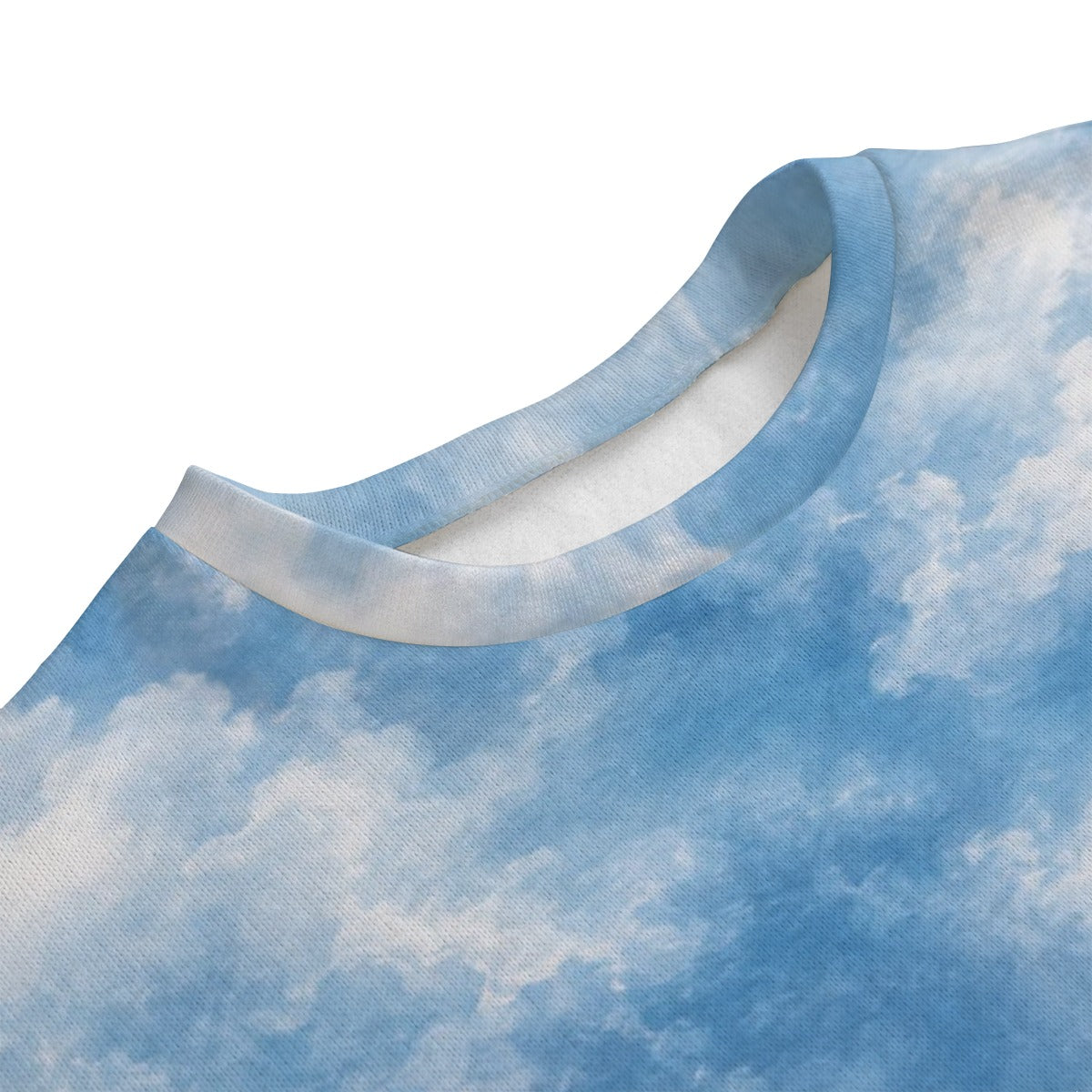 Unisex Drop-shoulder Knitted Fleece Sweater - view 3