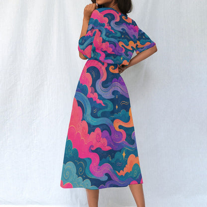 Women's Elastic Waist Dress by O’Nimbus – view 4