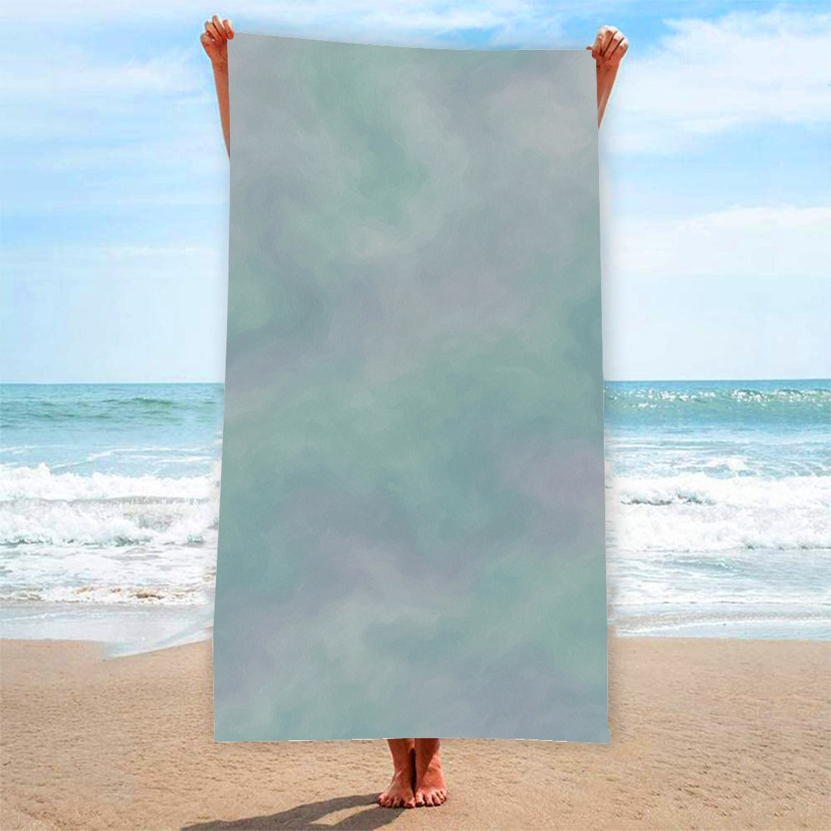 Unisex Adult Beach towel Vertical Style For the USA|320GSM