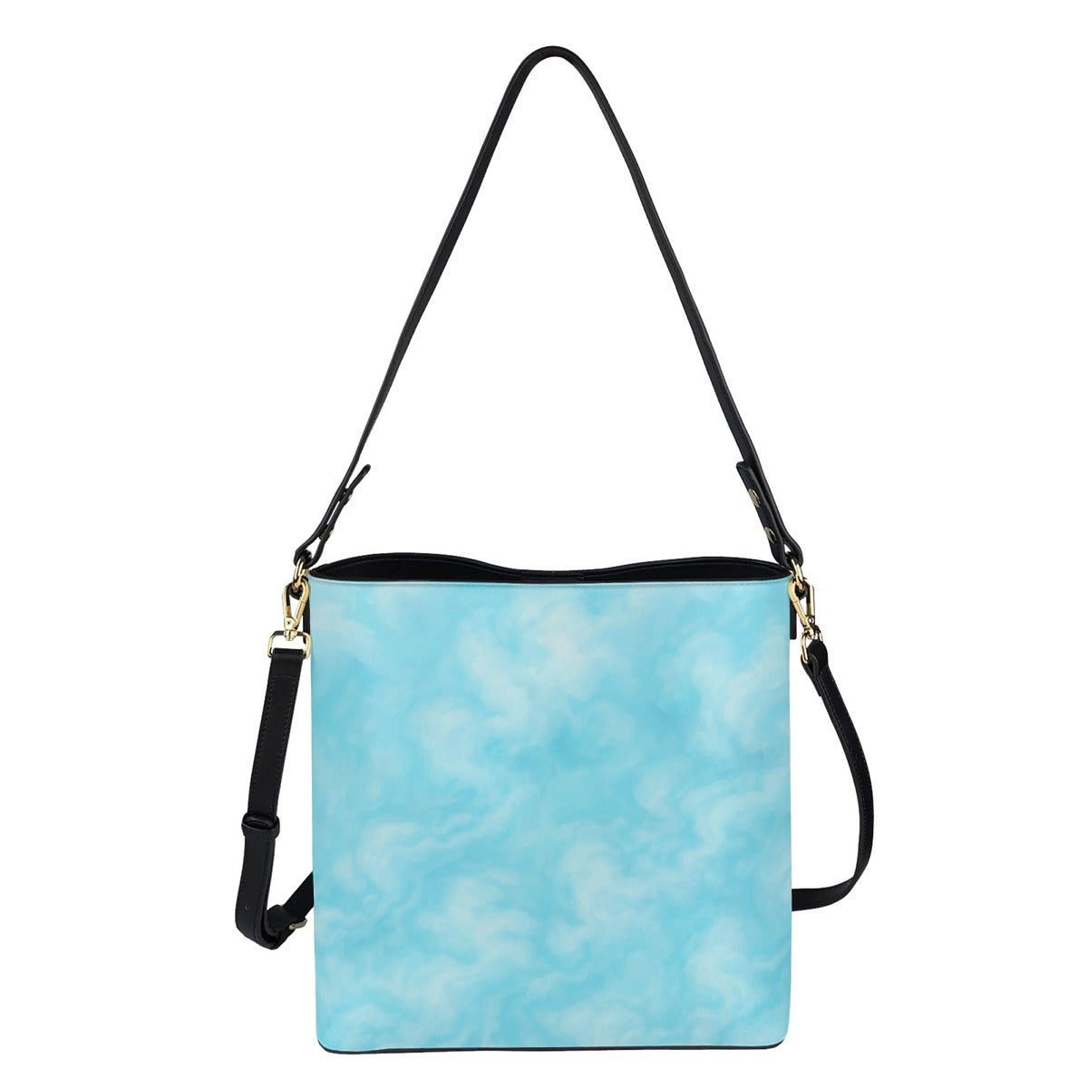 Unisex Minimalist Square Crossbody Bucket Bag