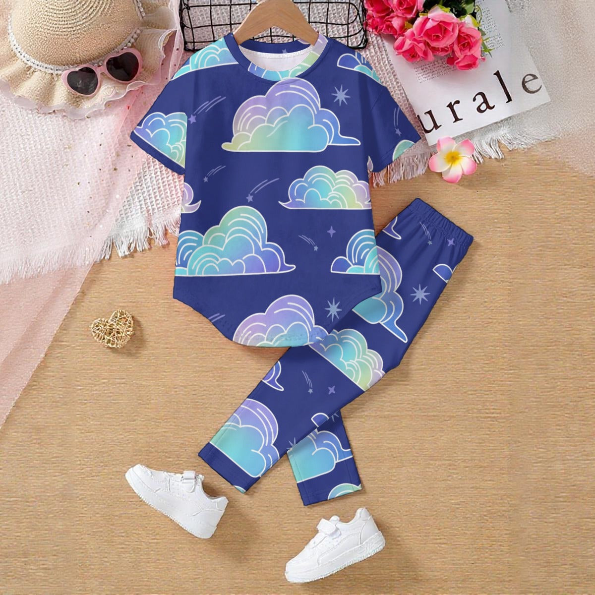 Kids' Casual Top and Pants Set
