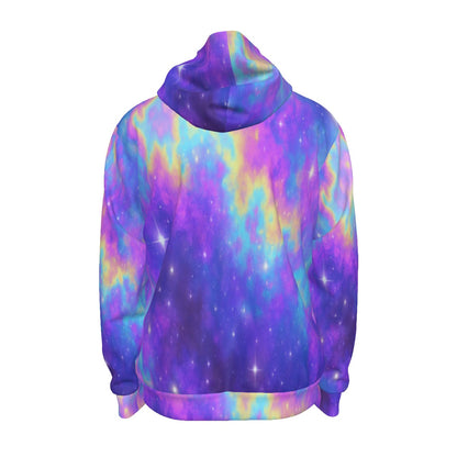 Unisex Zipper Hoodie With Black Lining