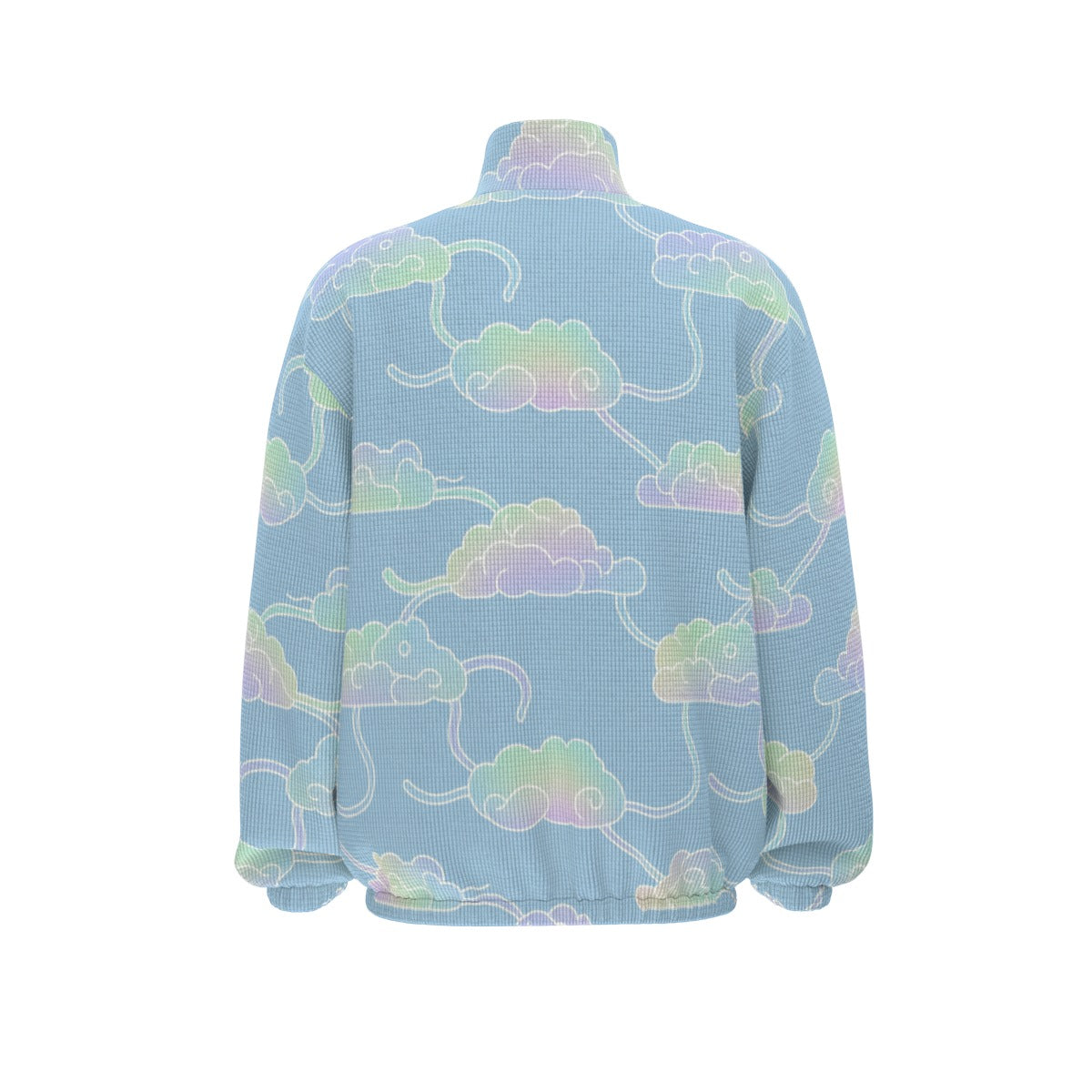 Unisex Turtleneck Zippered Sweatshirt