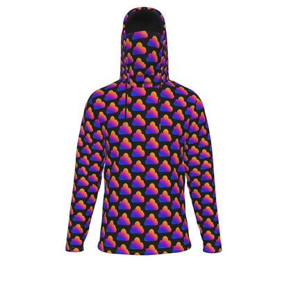 Men's Pullover Hoodie With Mask - view 1