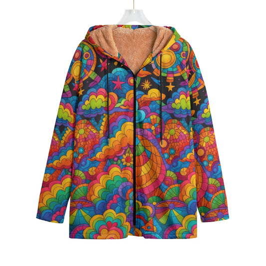Unisex Kid's Plush Windbreaker