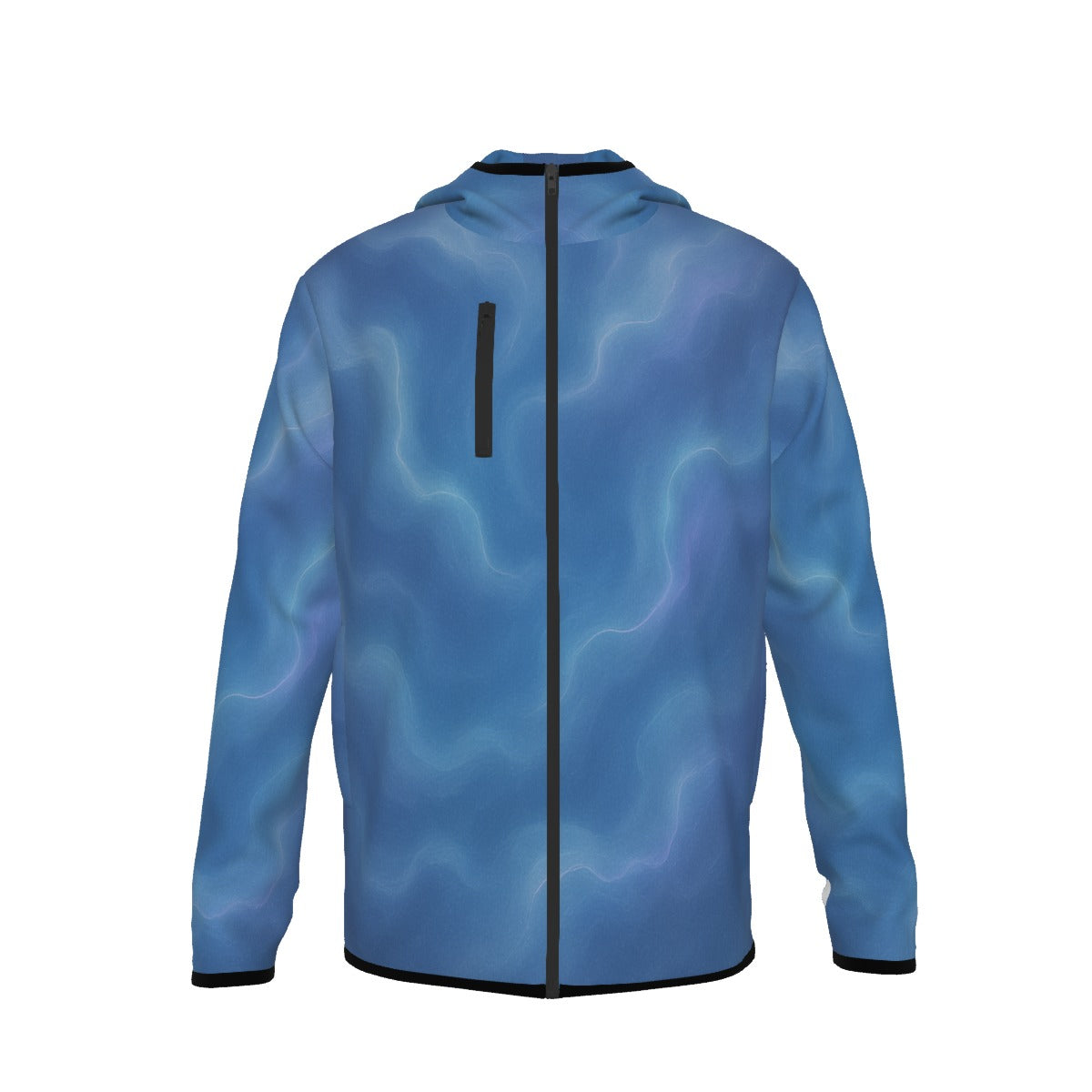 Men's Stylish Hoodie with Thumb Hole Design - view 1