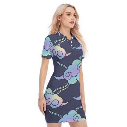 Women's Polo Collar Dress