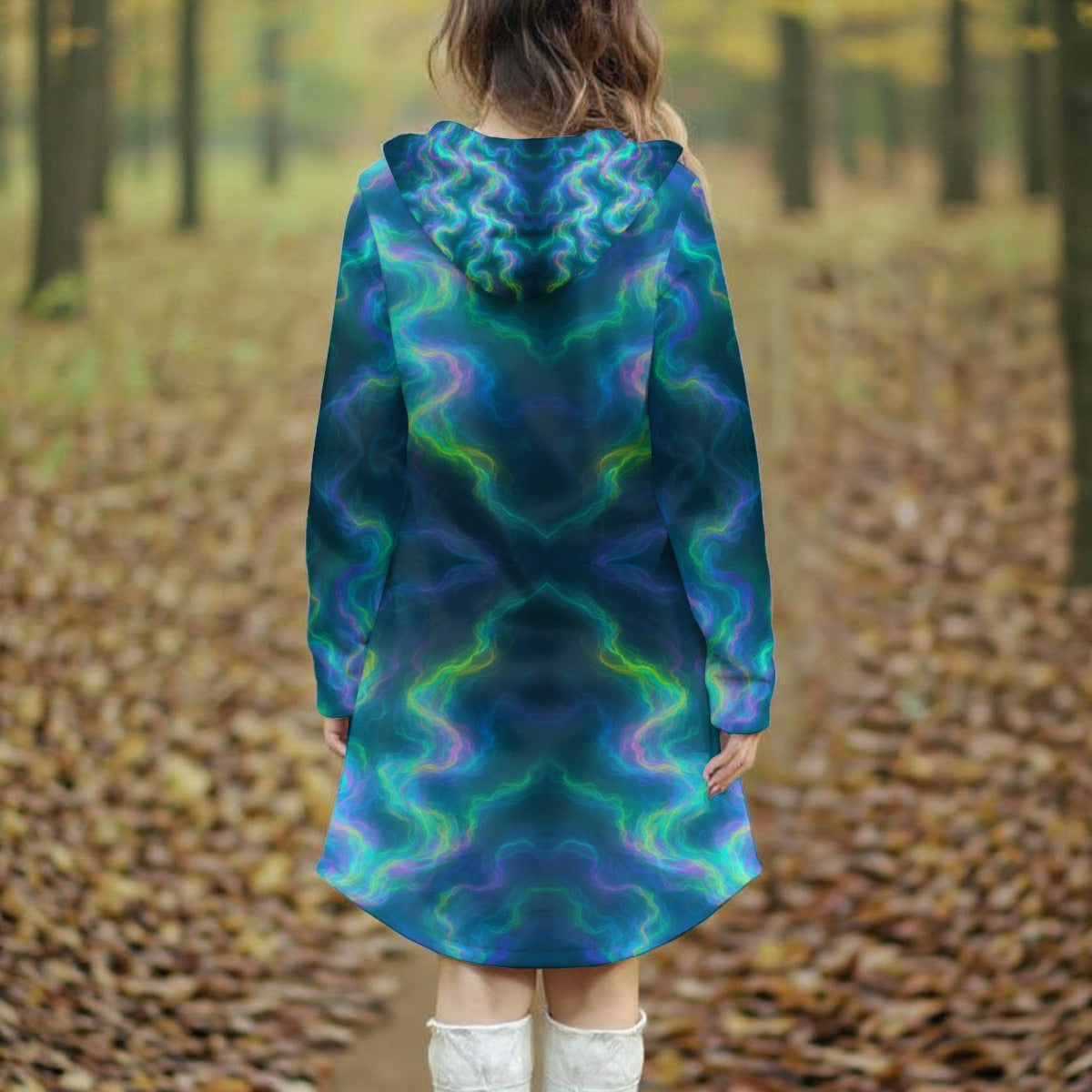 Women's Longline Hoodie Dress