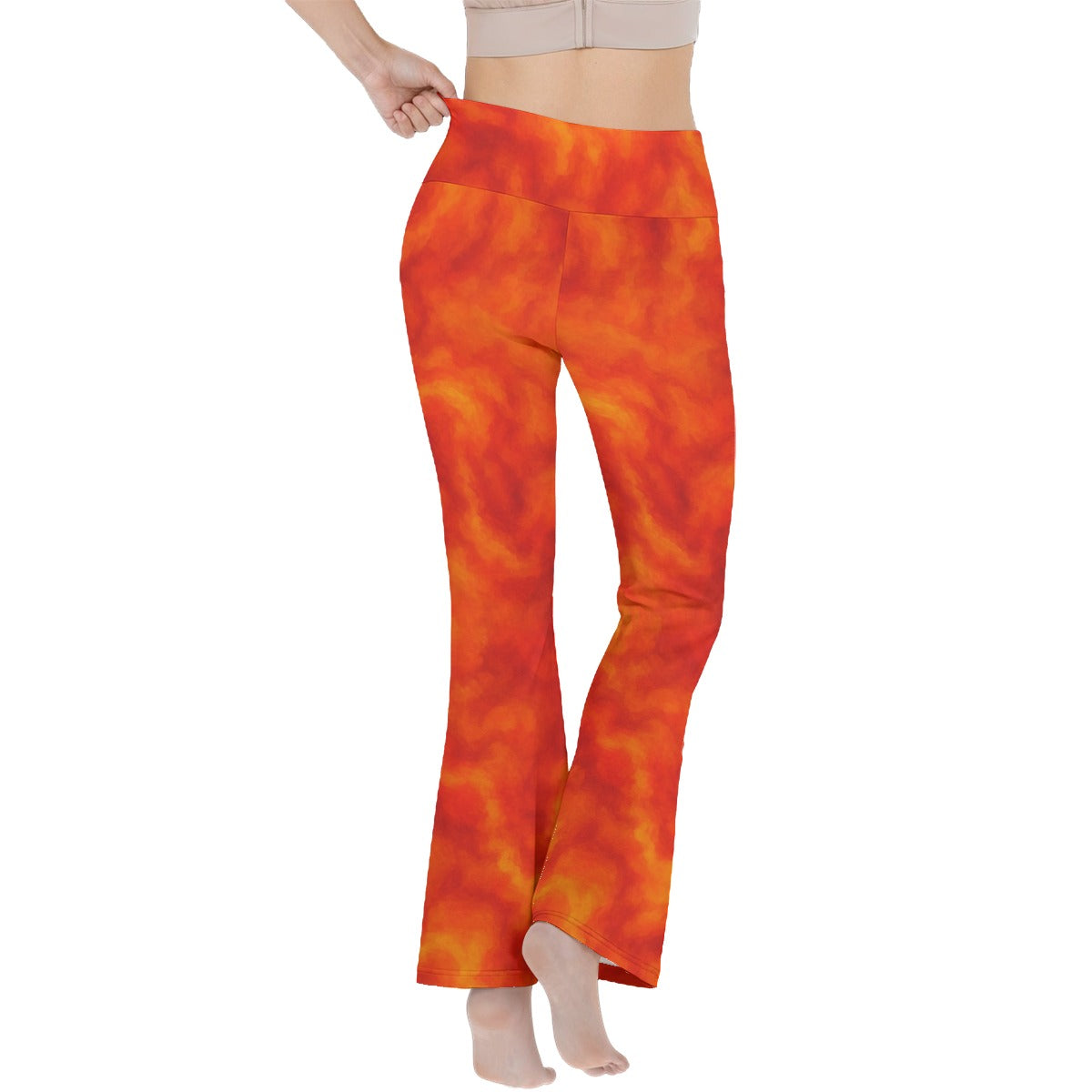 Women's Reversible High-Waisted Yoga Pants