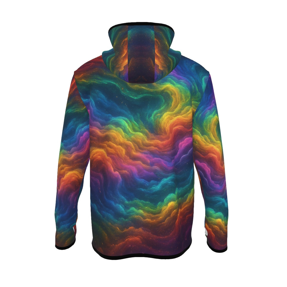 Men's Stylish Hoodie with Thumb Hole Design - view 2