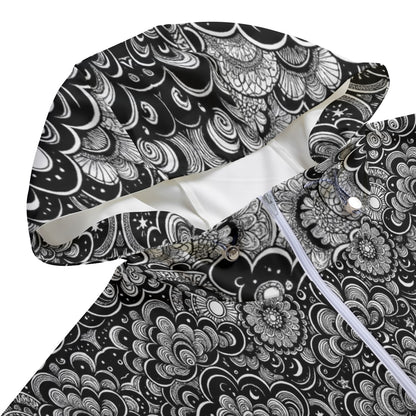 Unisex Pullover Jacket With Zipper Closure