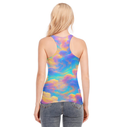 Women's Racer Vest | 190GSM Cotton