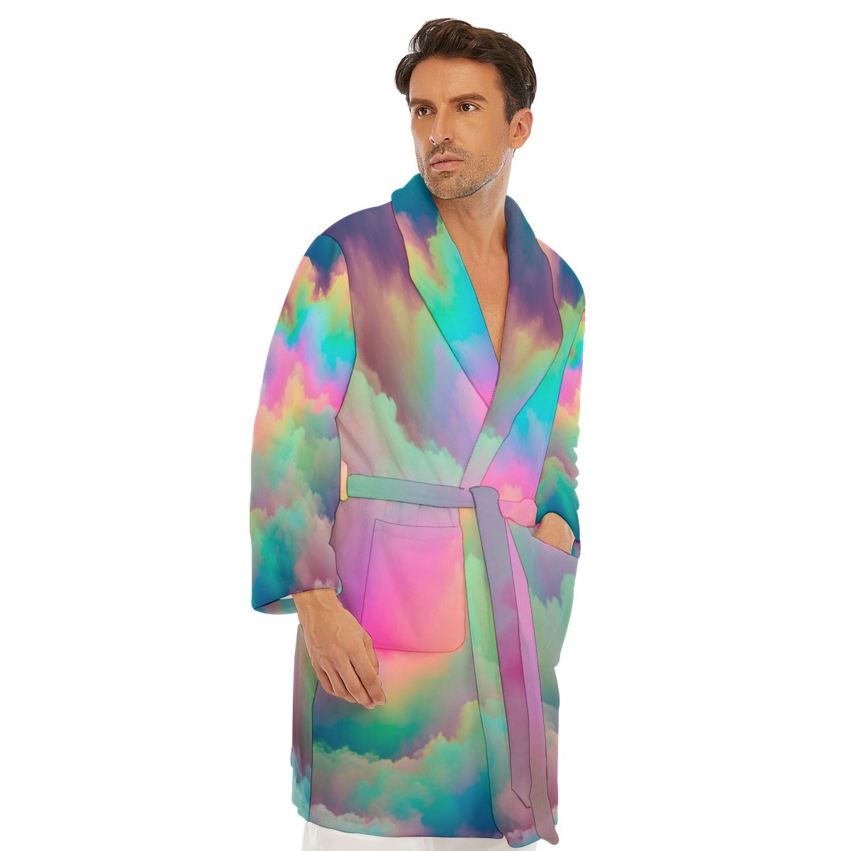 Men's Borg Fleece Robe