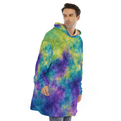 Unisex Sherpa-Fleece Hoodie Blanket - view 2