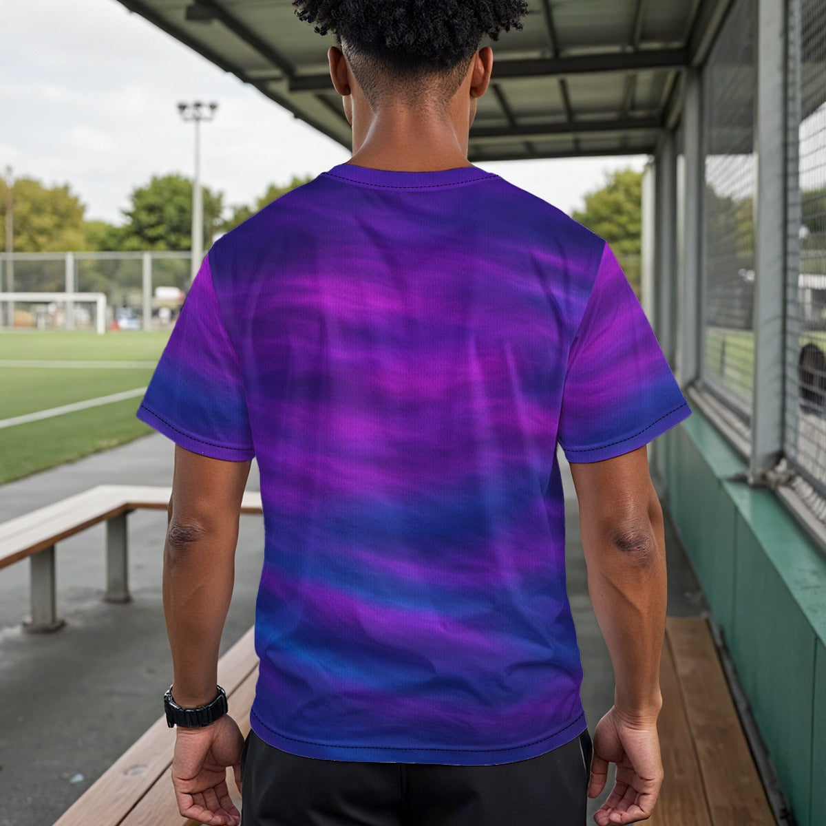 Unisex Drop Shoulder Crew Neck T-Shirt