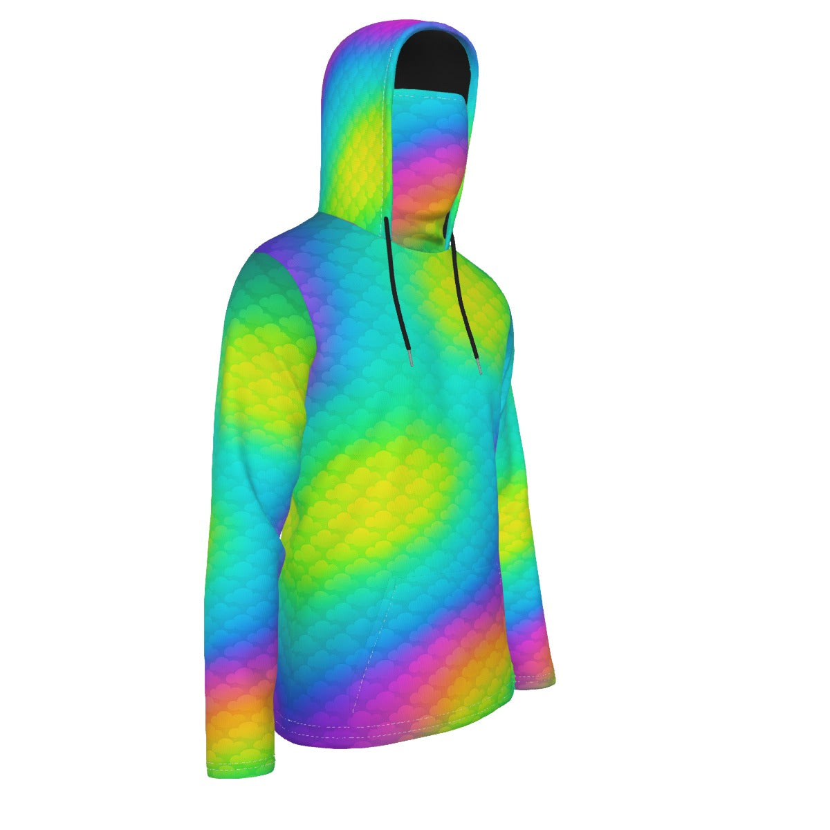 Men's Pullover Hoodie With Mask - view 4