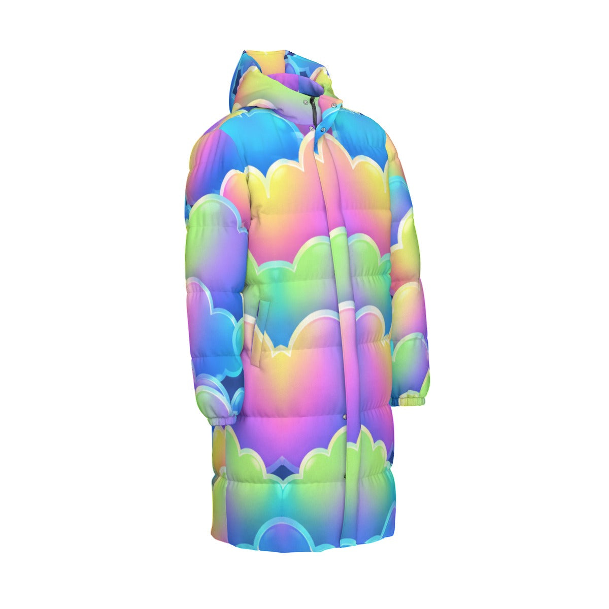 Unisex Long Down Jacket