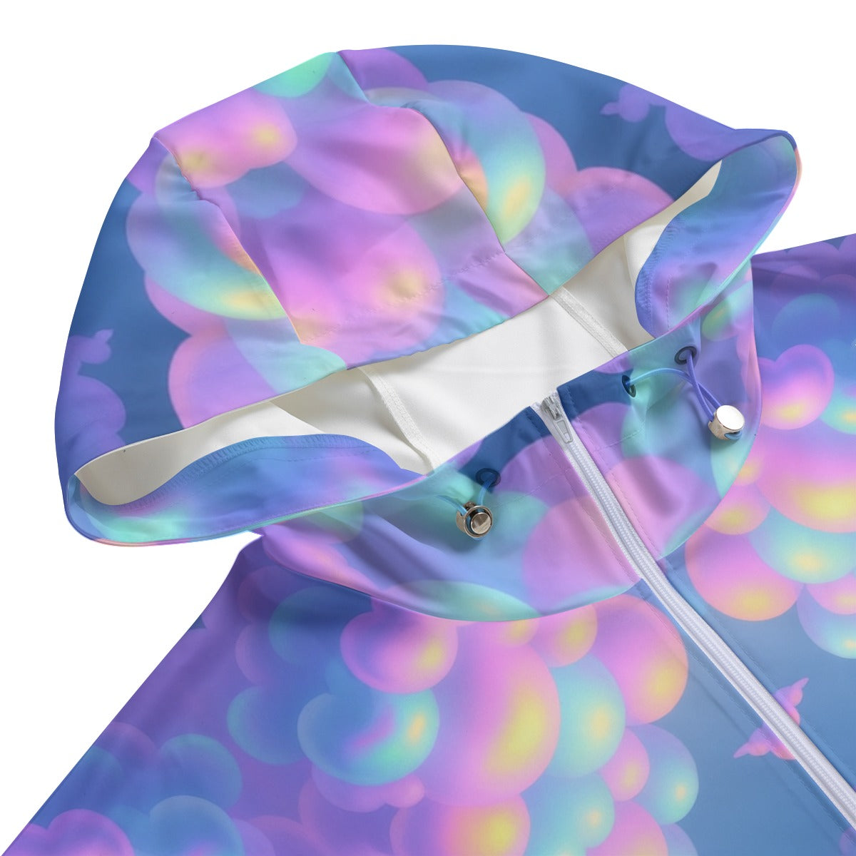 Unisex Pullover Jacket With Zipper Closure