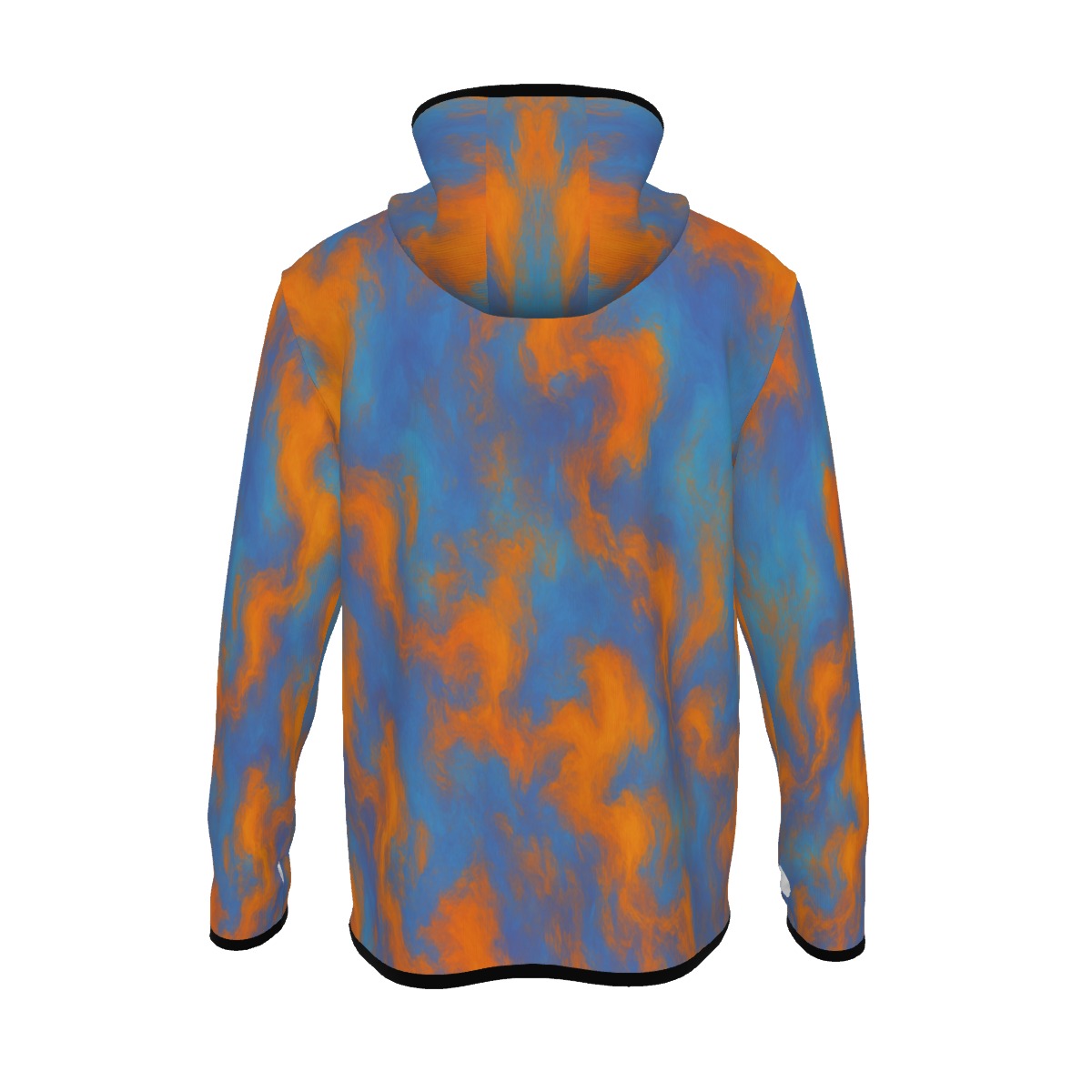 Men's Stylish Hoodie with Thumb Hole Design - view 2
