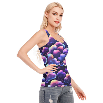 Women's Racer Vest | 190GSM Cotton