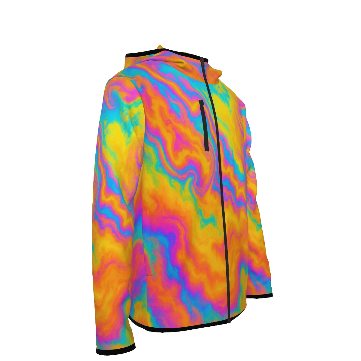 Men's Stylish Hoodie with Thumb Hole Design - view 4