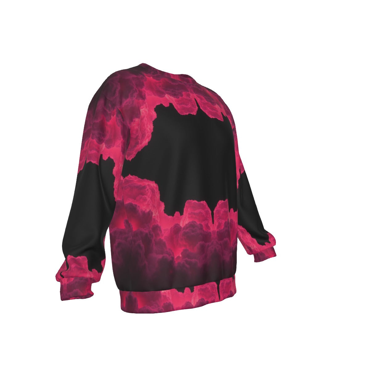 Men's Drop Shoulder Round Neck Long-Sleeved Sweatshirt