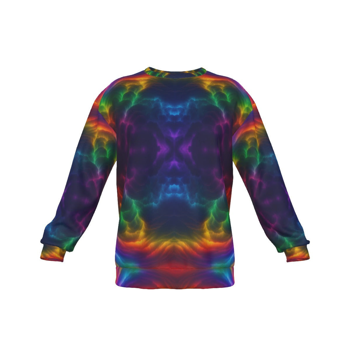 Men's Drop Shoulder Round Neck Long-Sleeved Sweatshirt