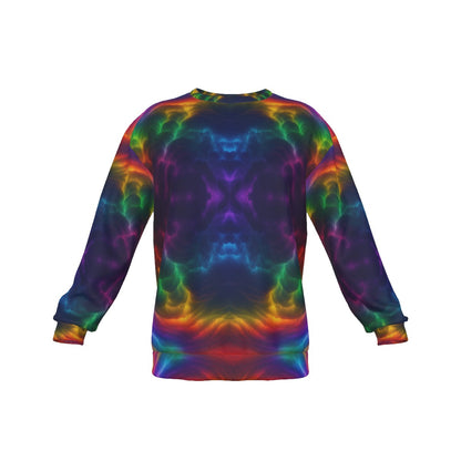 Men's Drop Shoulder Round Neck Long-Sleeved Sweatshirt