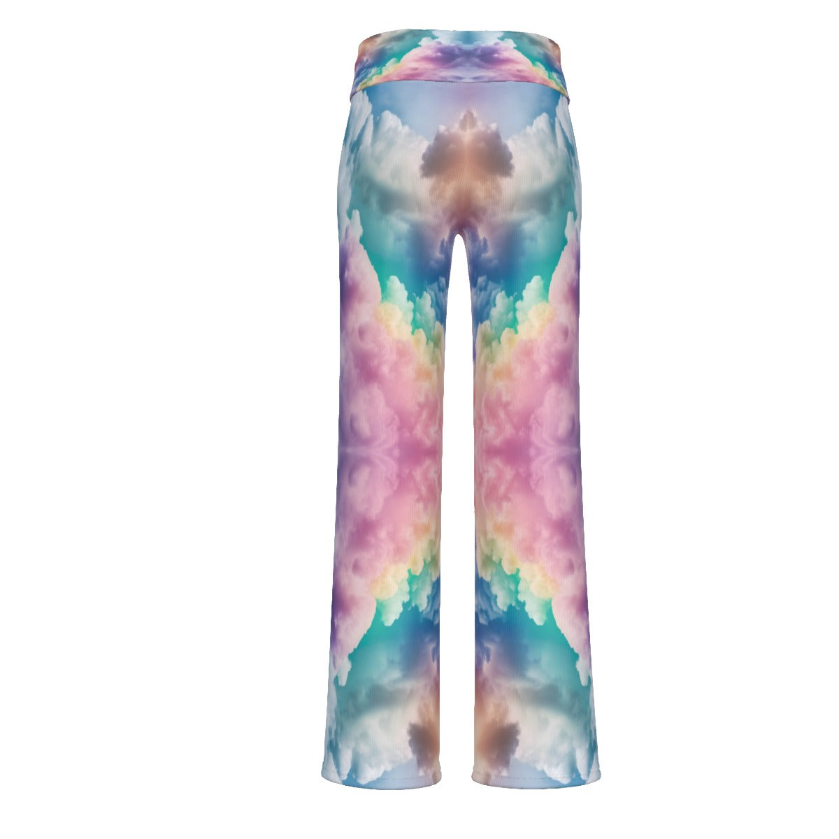 Women's High-waisted Straight-leg Trousers