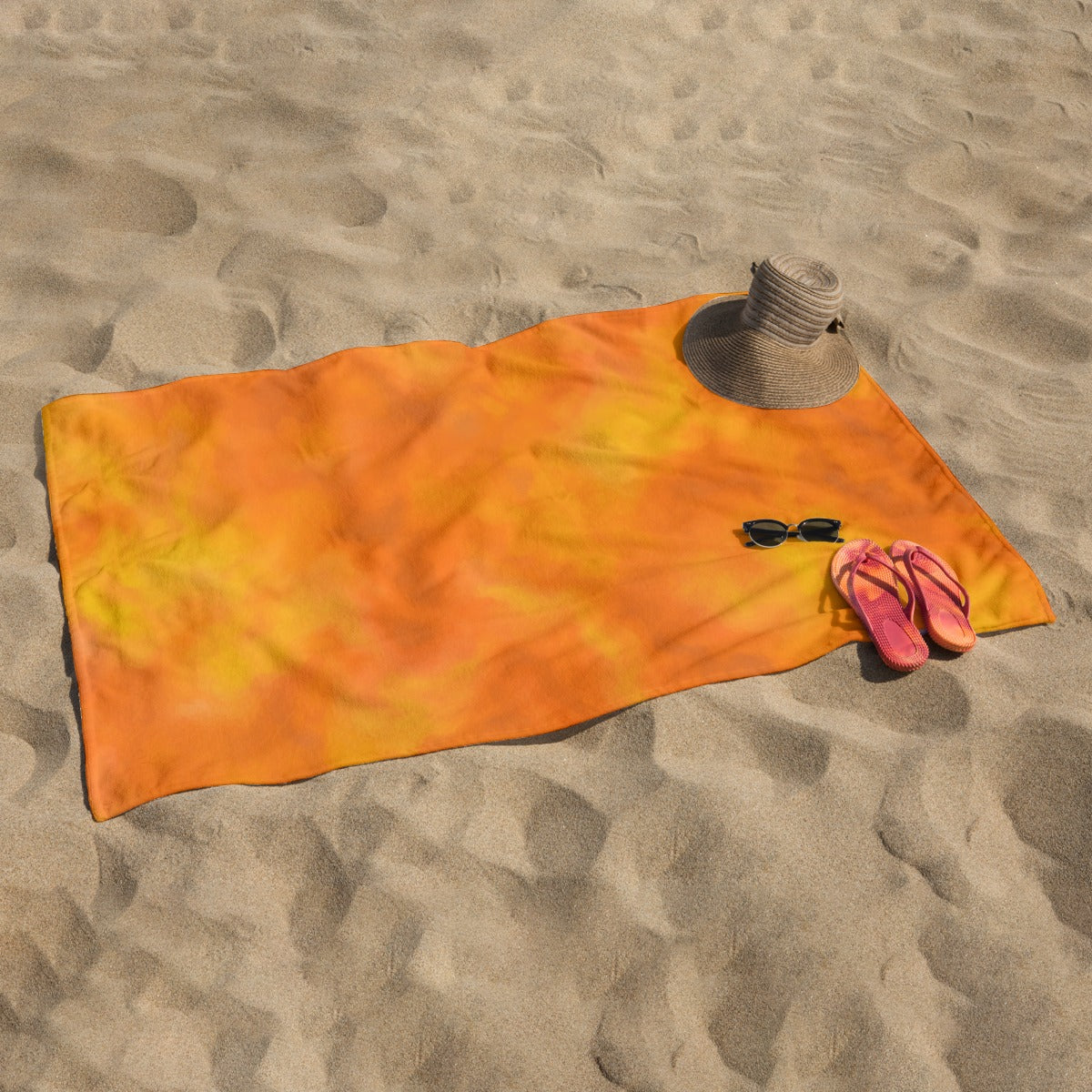 Unisex Adult Beach towel Vertical Style For the USA|320GSM