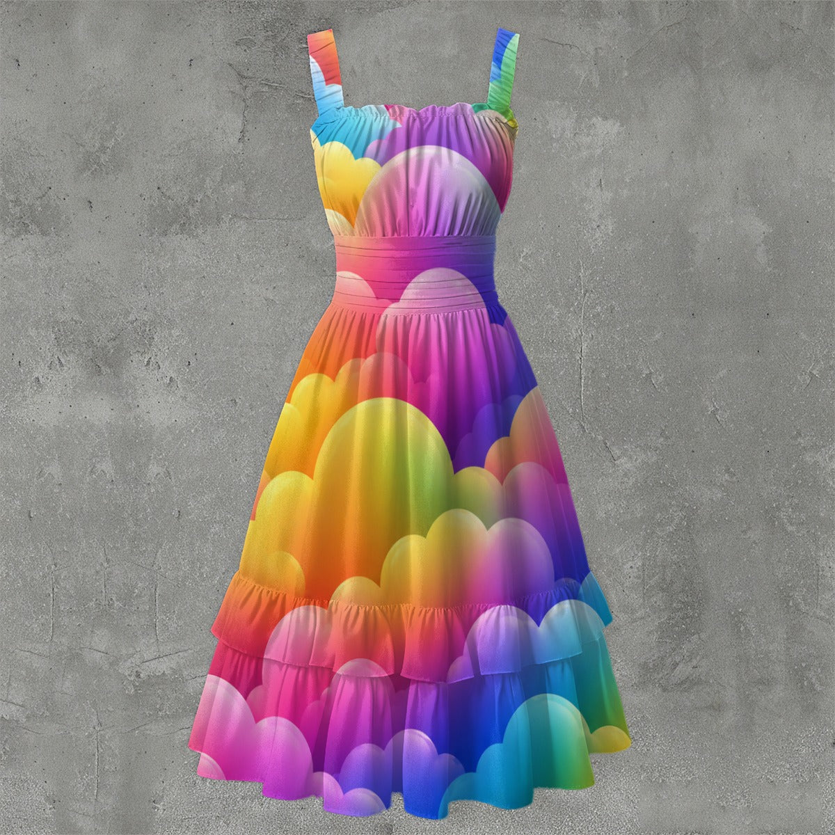 Women‘s Ruffle Hem Dress