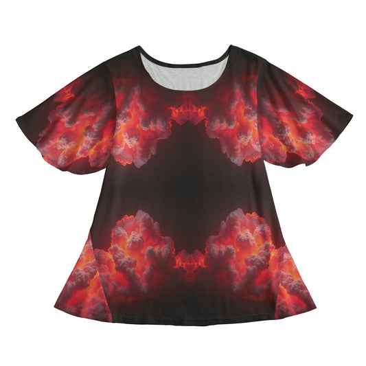 Women's Round Neck T-shirt With Short Sleeve