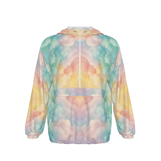 Unisex Pullover Jacket With Zipper Closure