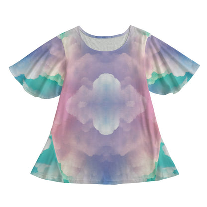 Women's Round Neck T-shirt With Short Sleeve