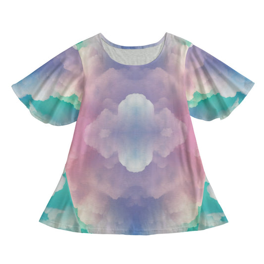 Women's Round Neck T-shirt With Short Sleeve