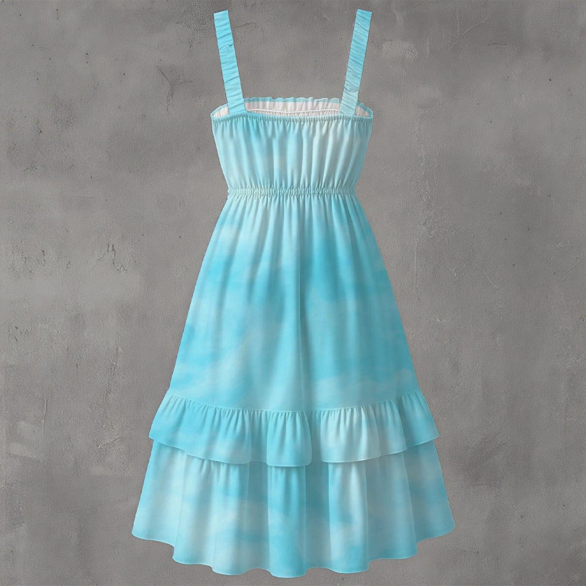 Unisex Women‘s Ruffle Hem Dress