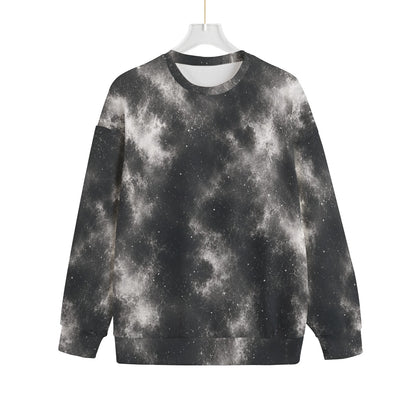 Unisex Drop-shoulder Knitted Fleece Sweater - view 1