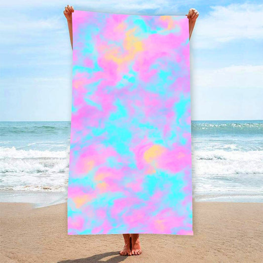 Unisex Adult Beach towel Vertical Style For the USA|320GSM