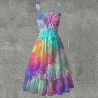 Women‘s Ruffle Hem Dress