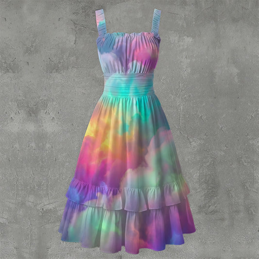 Women‘s Ruffle Hem Dress
