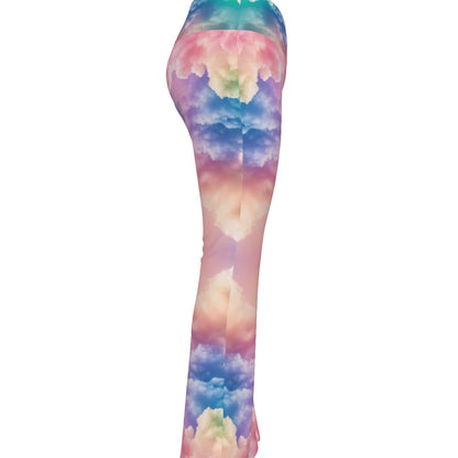All-over print Women's Flare Yoga Pants