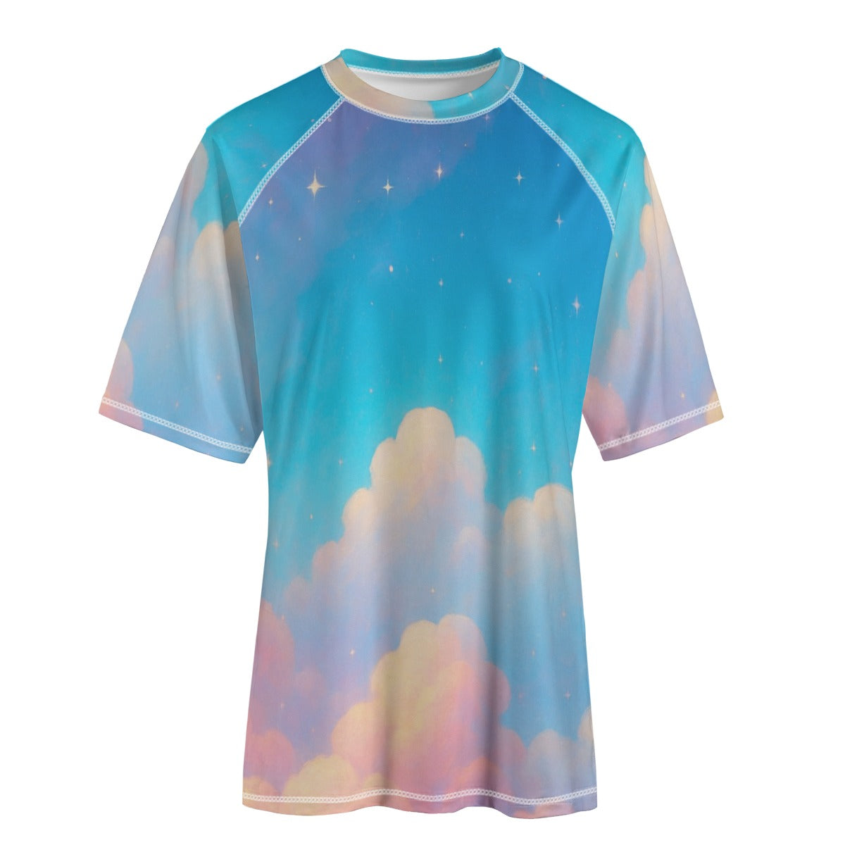 Unisex Yoga Sports Short Sleeve T-Shirt