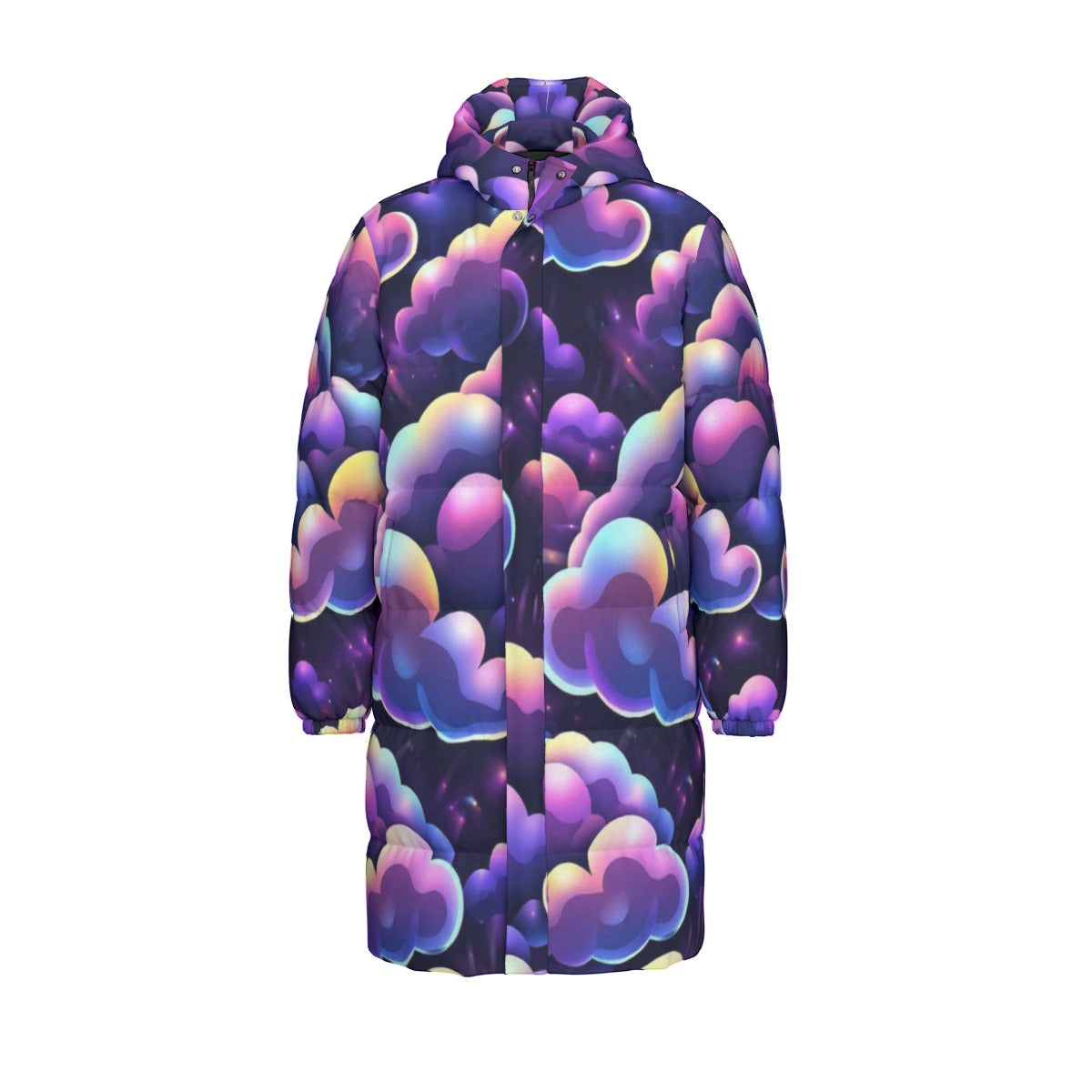 Unisex Long Down Jacket