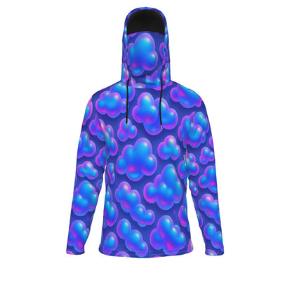 Men's Pullover Hoodie With Mask - view 1