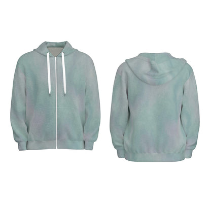 Unisex Zip Hooded Sweatshirt