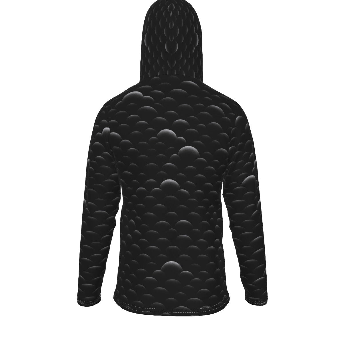 Men's Pullover Hoodie With Mask - view 2