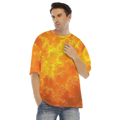 Men's Drop Shoulder T-shirt With Short Sleeve